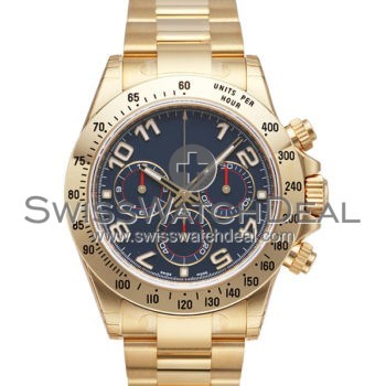 SWISS DAYTONA STYLE YELLOW GOLD 40MM