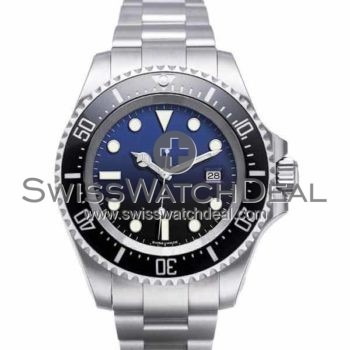 SWISS DEEPSEA STYLE STEEL BLUE CERAMIC 44MM